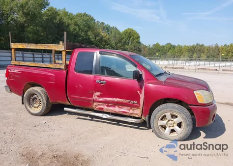2007 Nissan Titan Se z USA, uszkodzony, nr VIN 1N6BA06B67N240002